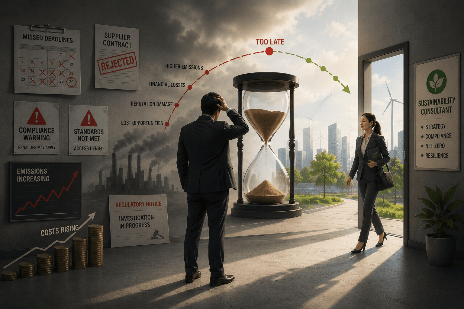 The Hidden Cost of Hiring a Sustainability Consultant Too La